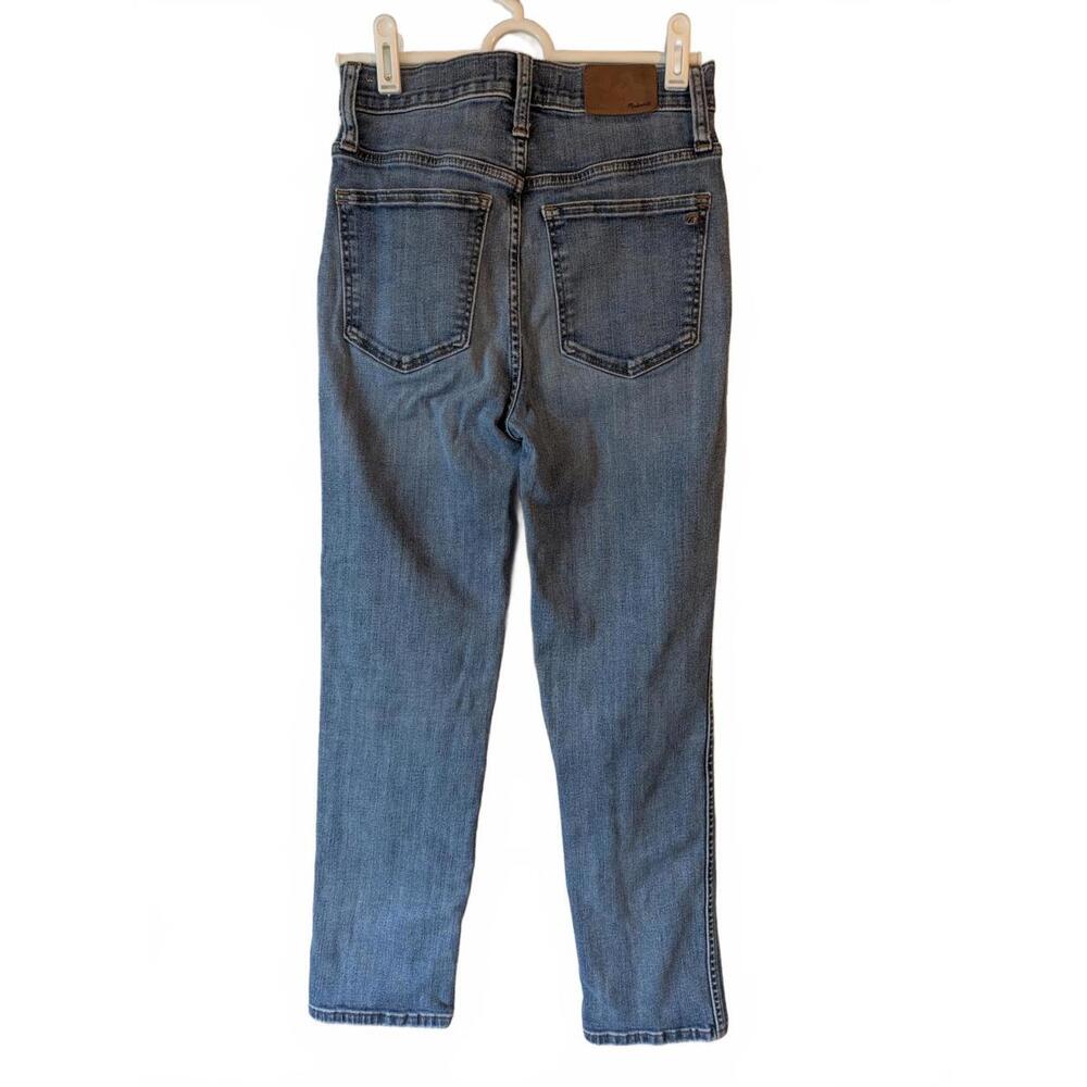 Madewell Women's Stovepipe Jeans - Blue Denim, Size 24 - Picture 2 of 6
